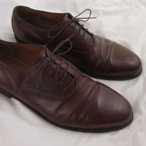 Salvatore Ferragamo Men's 14 2E Oxford Cap Toe